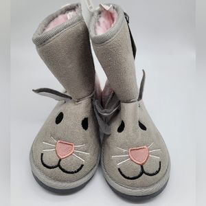 Muk Luks Bunny Girls Boots Size 10
